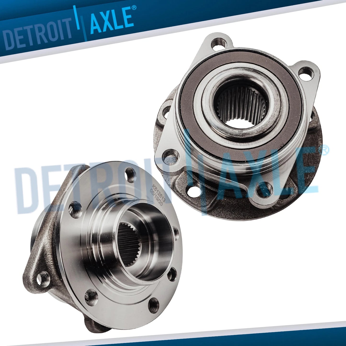 AWD Pair REAR Wheel Bearing + Hub Assembly for Chrysler 200 Jeep Cherokee