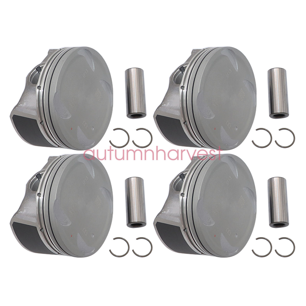 Standard size Complete Piston Set Fit For 2011-2016 Kia Forte 1.8L L4 DOHC 16v