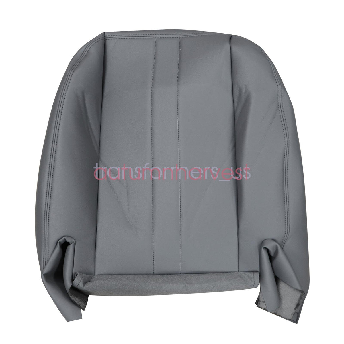 For 2003-2014 Chevy Express 1500 2500 3500 Driver Passenger Seat Cover Dark Gray