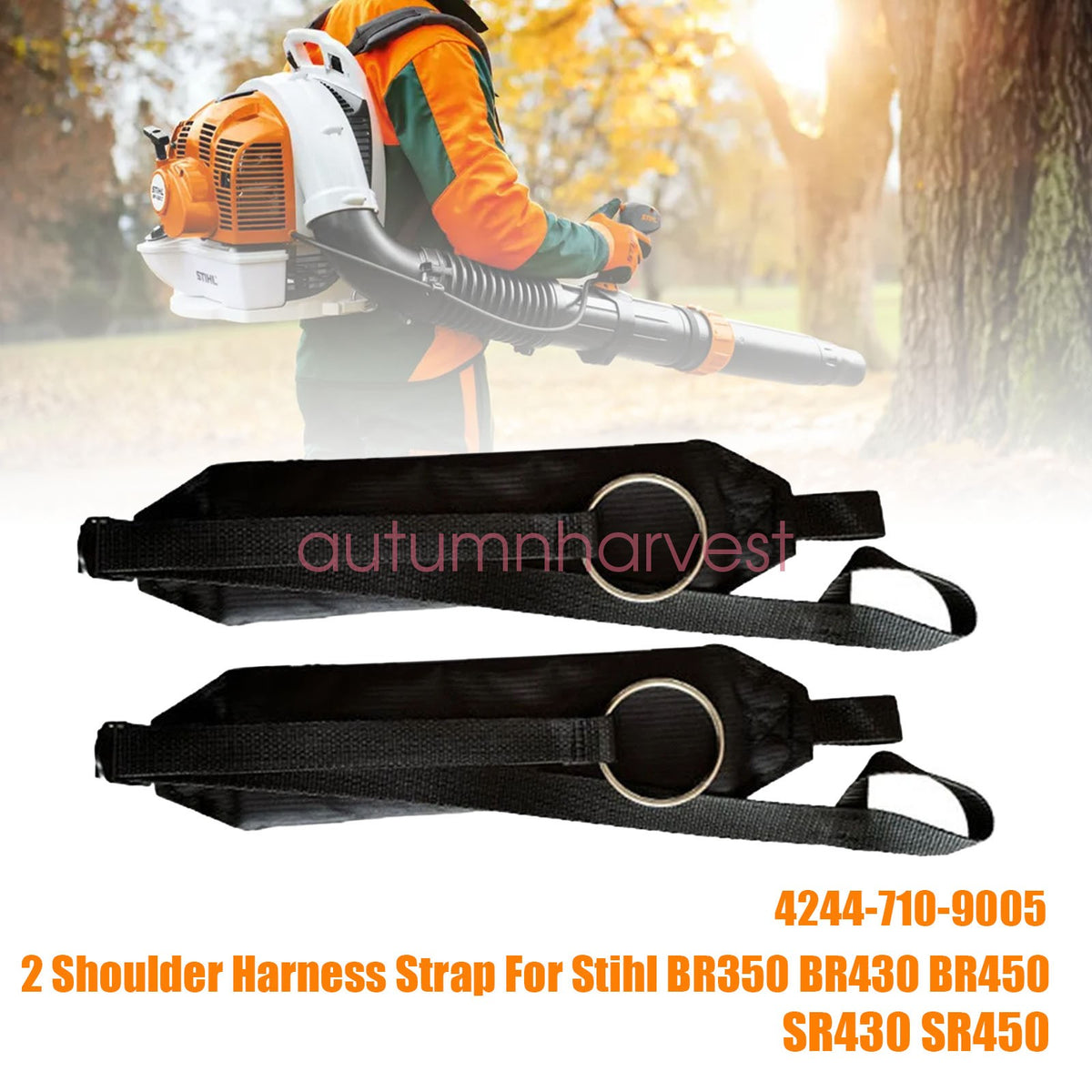 Shoulder Harness Strap 4244 710 9005 Fit For STIHL BR350 BR430 BR450 SR430 SR450