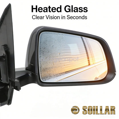 Left Driver Side View Mirror 1594111-00-C For Tesla Y 2020-25 Anti-glare lenses