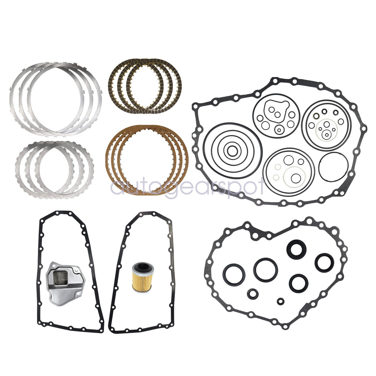 RE0F10A JF011E Auto Transmission Master Rebuild Kit Fits Nissan Mitsubishi Dodge