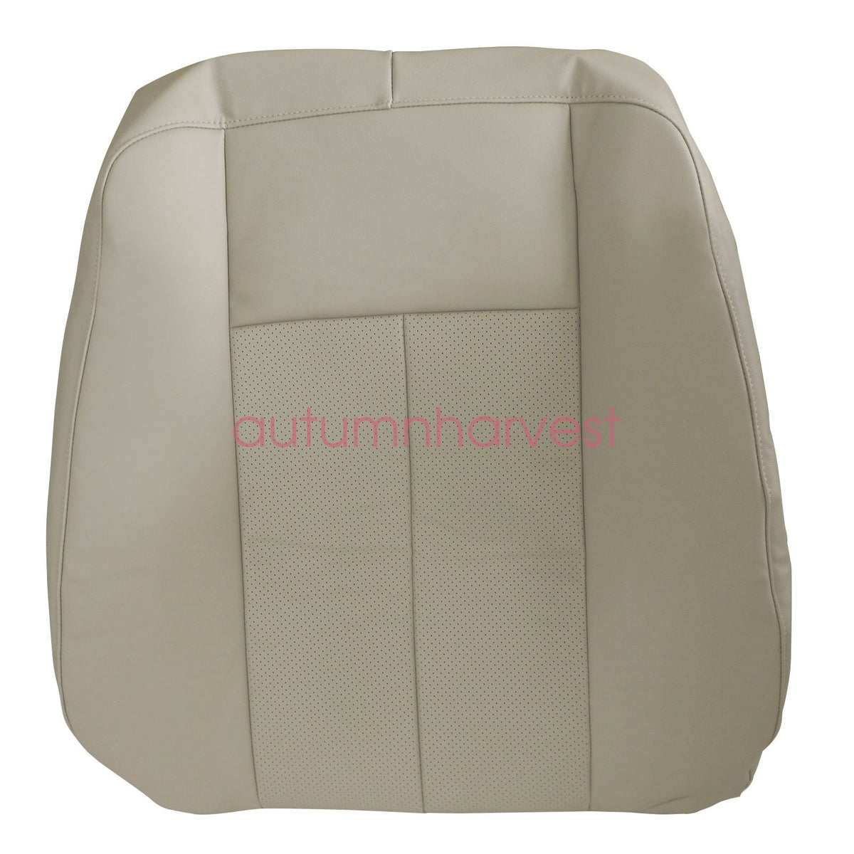 Fits Ford Expedition 2007-2014 Leather AC Seat Cover Tan Driver Top Lean Back