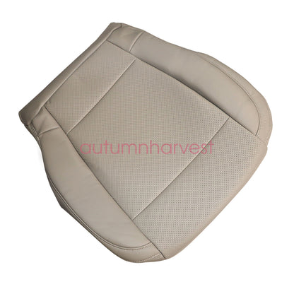 For 2015-2017 Ford F150 Lariat Limited Passenger Leather Bottom Seat Cover Tan