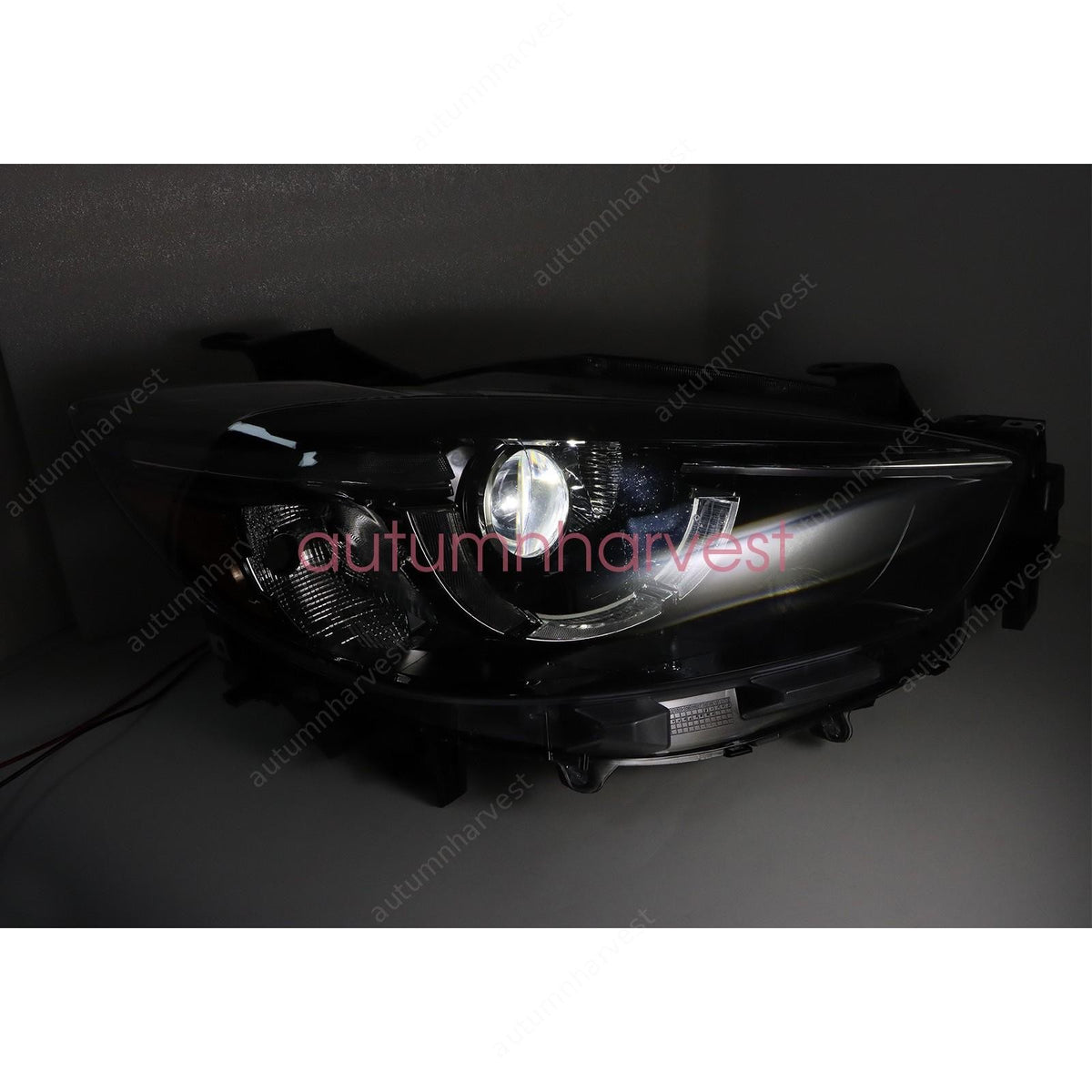 New For Mazda CX-5 2016 Pair Front Lamp Headlight DRL LED With AFS Left + Right
