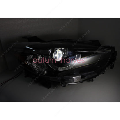 New For Mazda CX-5 2016 Pair Front Lamp Headlight DRL LED With AFS Left + Right