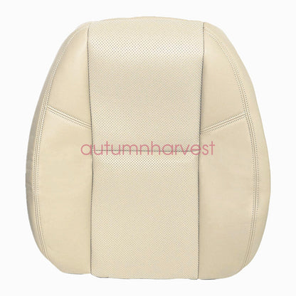 Fits 2009-2014 Cadillac Escalade Leather Seat Cover Driver Bottom & Top Tan