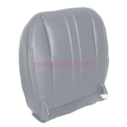 For 2003-2014 Chevy Express GMC Savana Driver Passenger Bottom Seat Cover Gray