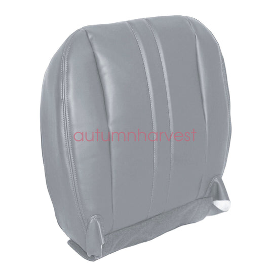For 2003-2014 Chevy Express GMC Savana Driver Passenger Bottom Seat Cover Gray