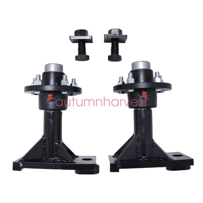 For shipping Container Hub Spindle Kit Fast Bolt On Wheels 5x4.5 Lug Super thick