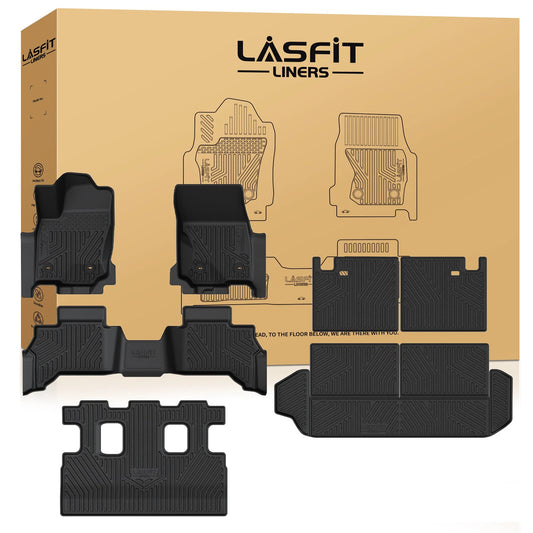 TPE Floor Mats & Cargo Liner & Backrest Mats For 2025 2026 Toyota 4Runner 7-Seat