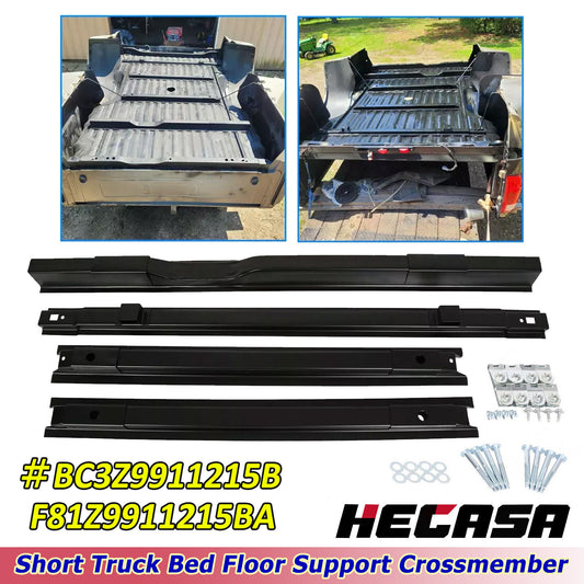 4Pcs Truck Short Bed Floor Support Crossmember Set Fits 1999-2018 Ford F250 F350