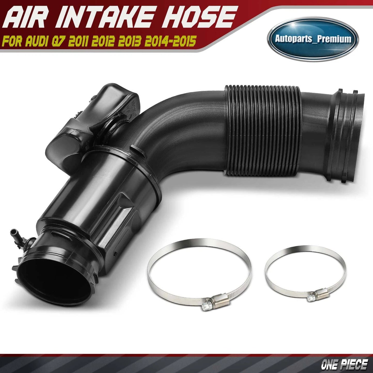 For Audi Q7 2011-2015 V6 3.0L 06E129629R 1PCS Engine Air Intake Hose Pipe Duct