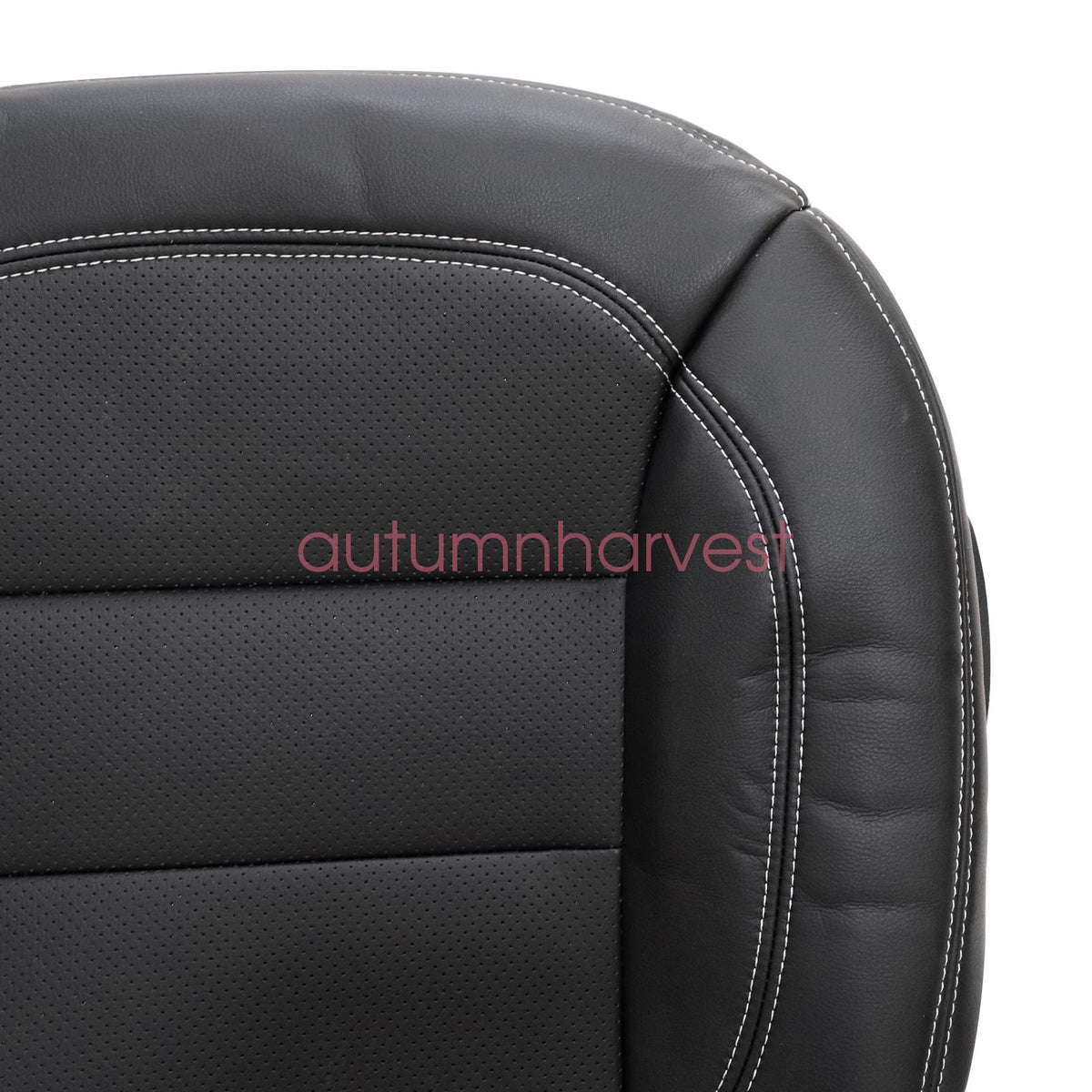 For 2012-2015 Mercedes Benz ML350 Front Both Side Bottom PERF Seat Cover Black