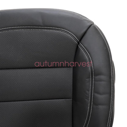 For 2012-2015 Mercedes Benz ML350 Front Both Side Bottom PERF Seat Cover Black