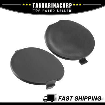 New Piece of 2 Rear Left Right Bumper Towing Tow Eye Hook Cover Cap for Mazda 3