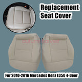 2012 For Mercedes Benz E350 E550 Driver & Passenger Bottom SEAT COVER Tan