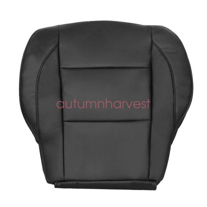 For 2005-2015 Nissan Titan Driver & Passenger Bottom Seat Cover Black (2PCS)