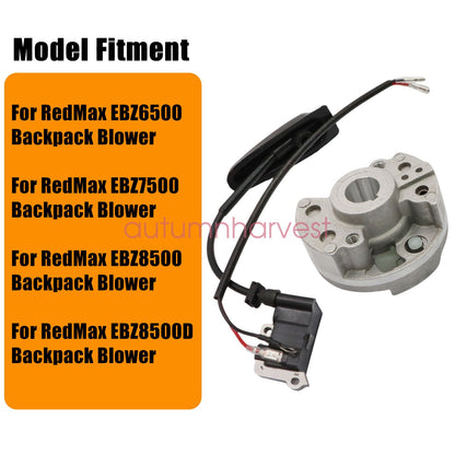 Ignition Coil and Flywheel For Redmax EBZ6500 EBZ7500 EBZ8500 Backpack Blower