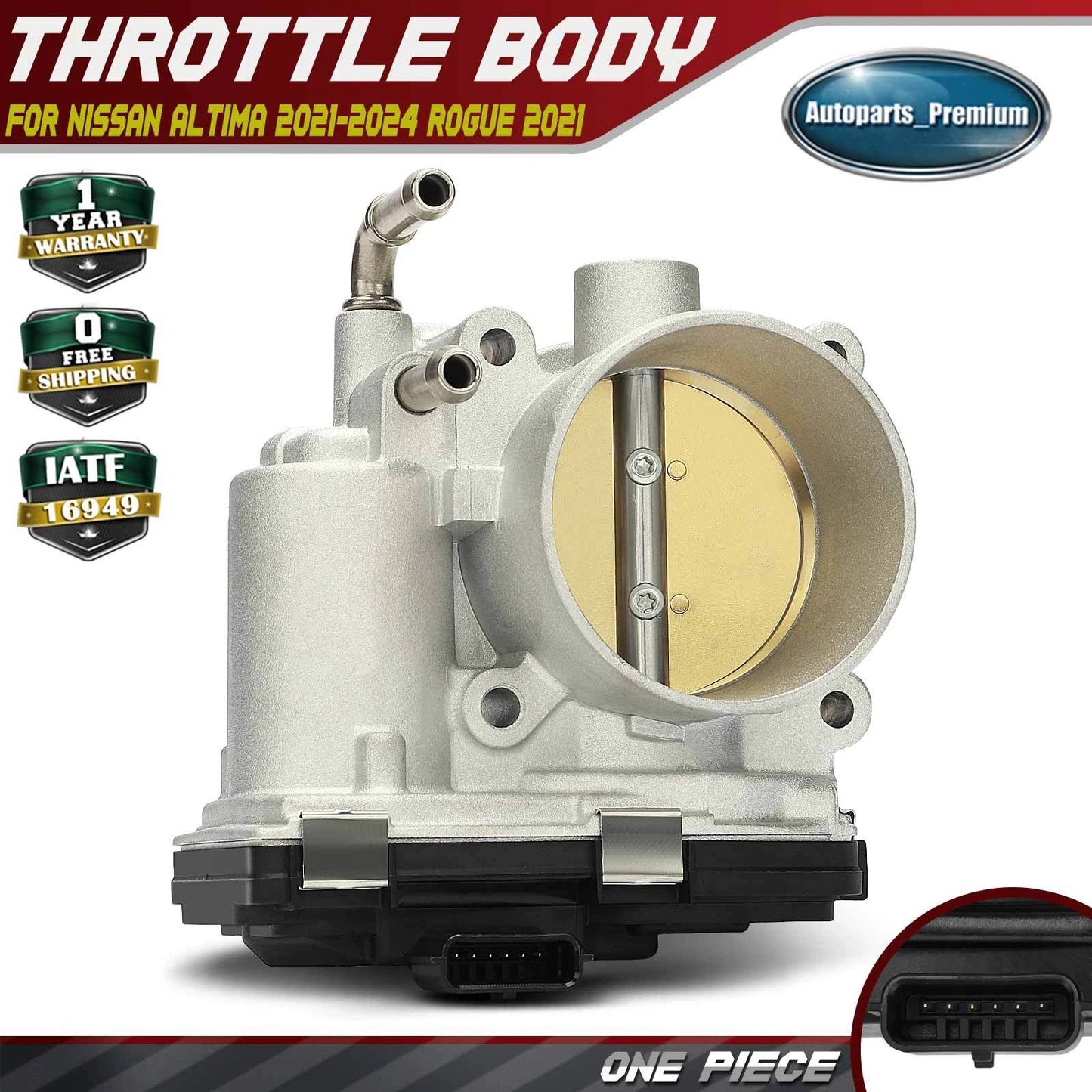 Fuel Injection Throttle Body 161196RA0B For Nissan Rogue 2021 Altima 2021-2024