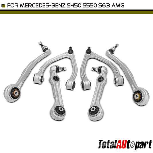 6x Control Arm w/ Ball Joint For Mercedes-Benz S450 S550 S560 Front Left & Right