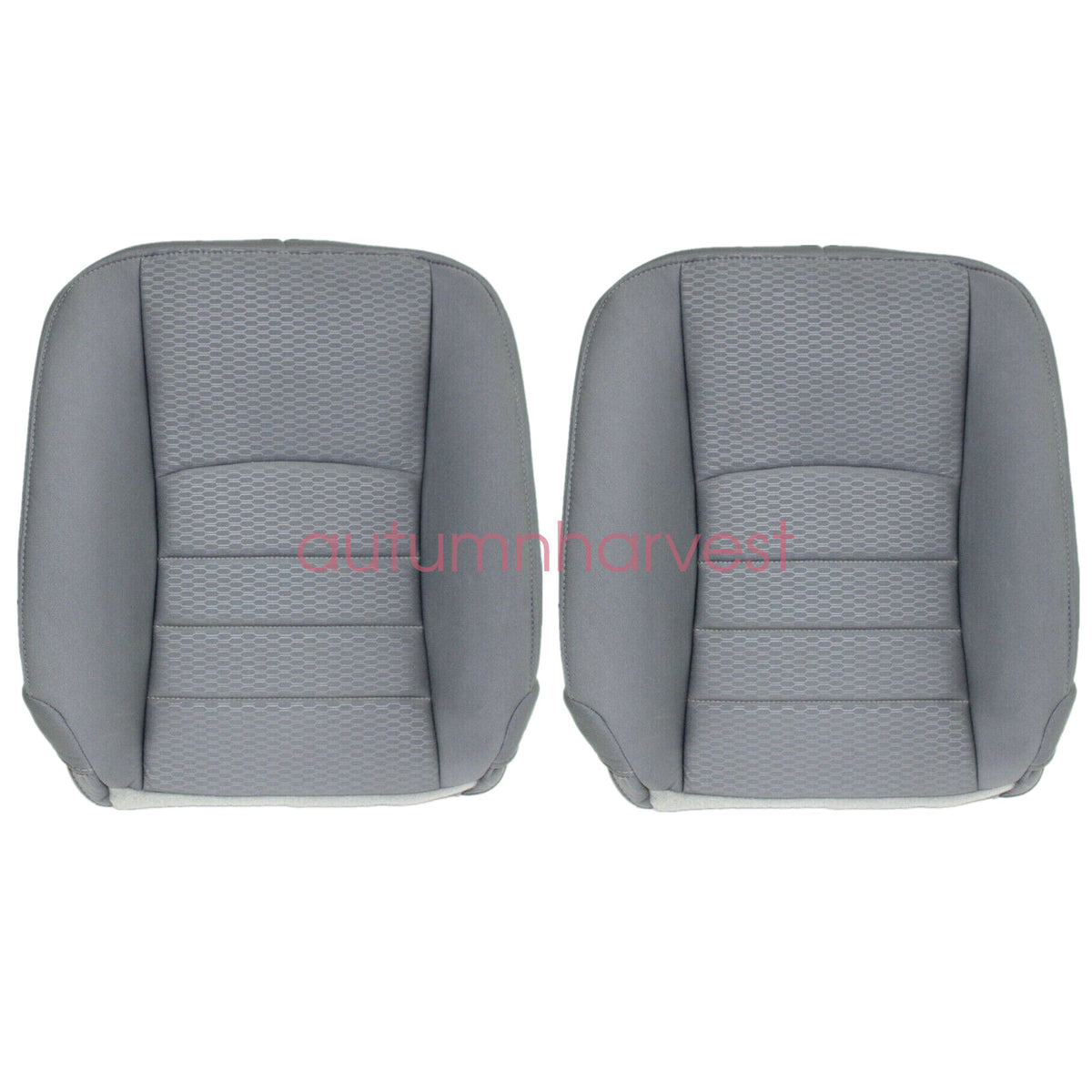2013-2018 For Dodge Ram 1500 2500 3500 Driver & Passenger Back Seat Cover Gray