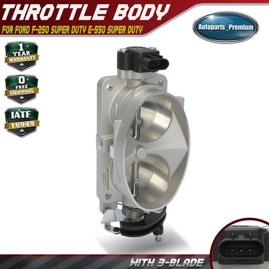 Fuel Injection Throttle Body Fits For Ford Excursion 2000-2005 V10 6.8L New