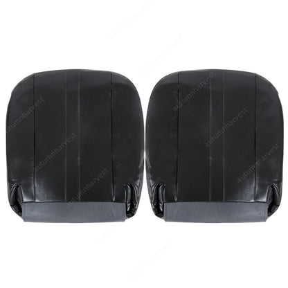 Front Both Bottom Replacement Seat Cover For 2003-2016 Chevy GMC C Series