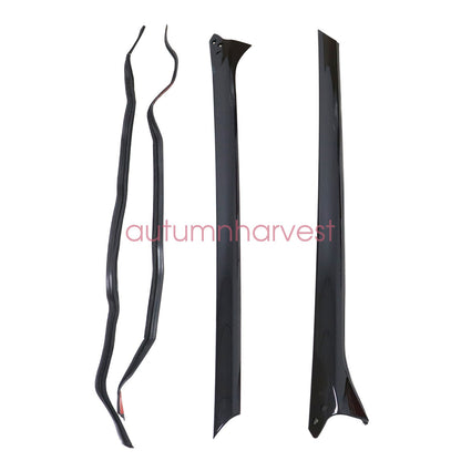 2Pcs FRONT A-PILLAR TRIM Molding Left + Right side Fit Range Rover 2013-2021