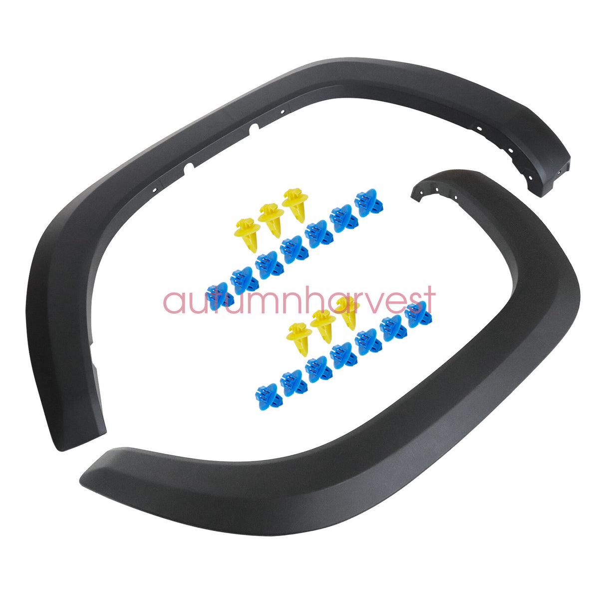 Fender Flare Trim Rear Left+Right Side Black Fits For Toyota Tacoma 2016-2023 US