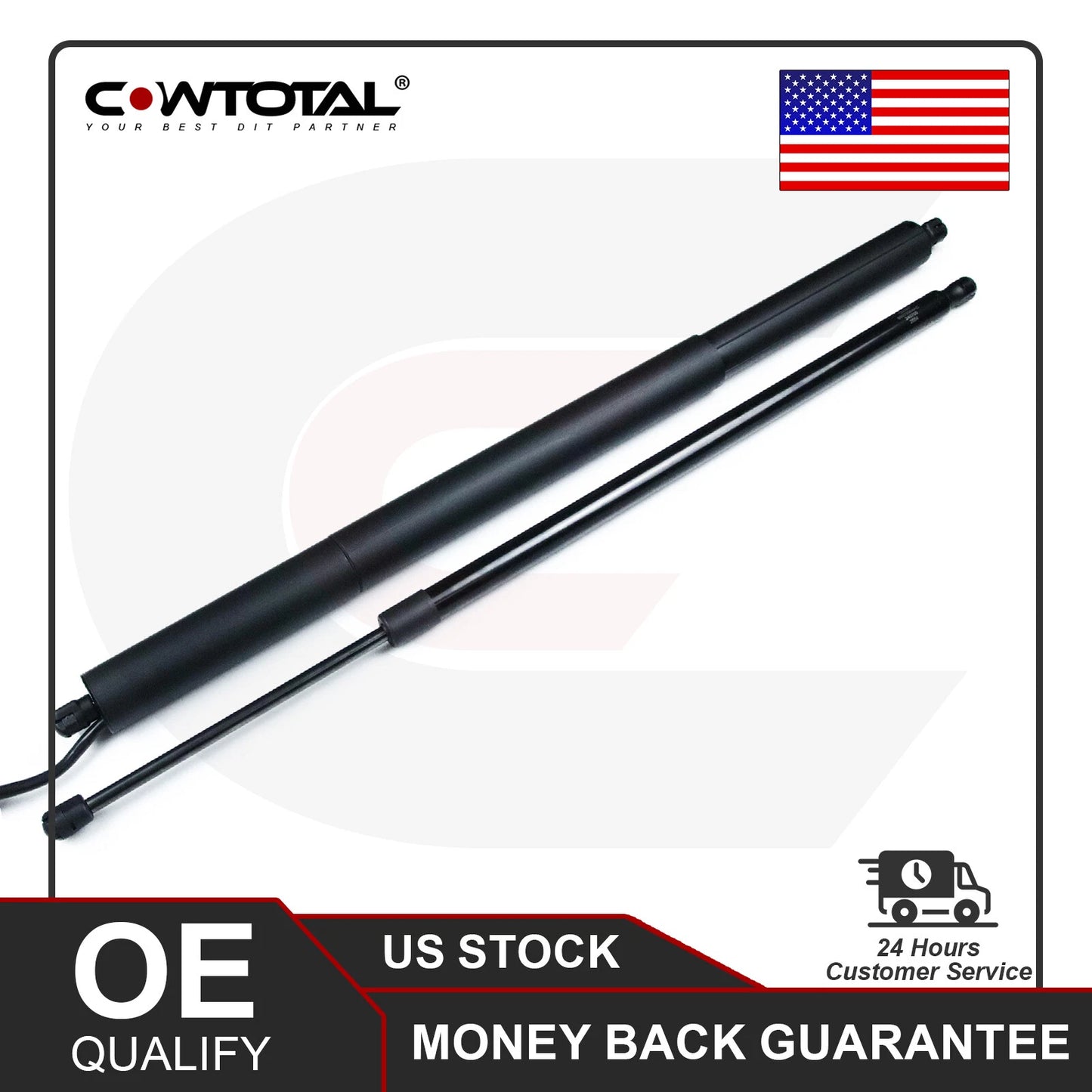 2X NEW Rear Tailgate Power Hatch Lift Support Strut For Jeep Grand Cherokee WK2