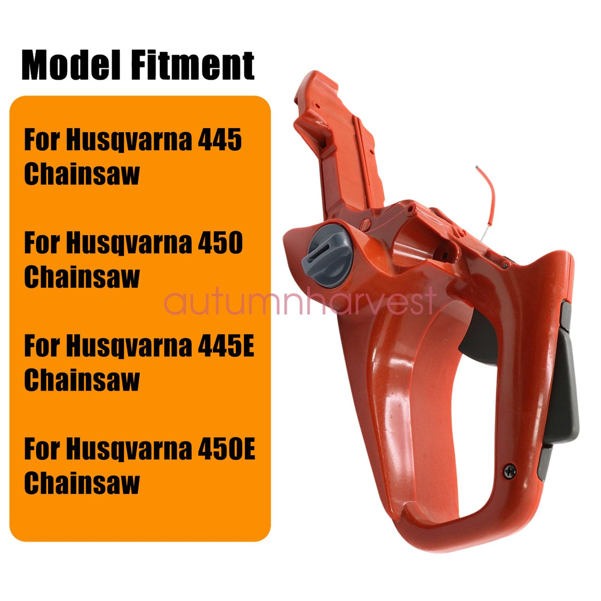 NEW Fuel Gas Tank Rear Handle Assembly For Husqvarna 445 450 445E 450E Chainsaws
