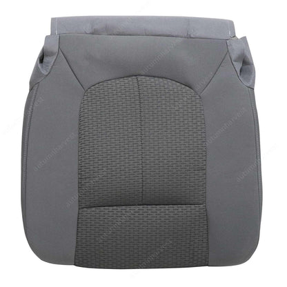 Driver Bottom Cloth Seat Cover Gray & Foam Cushion For 2011-2016 Ford F250 F350
