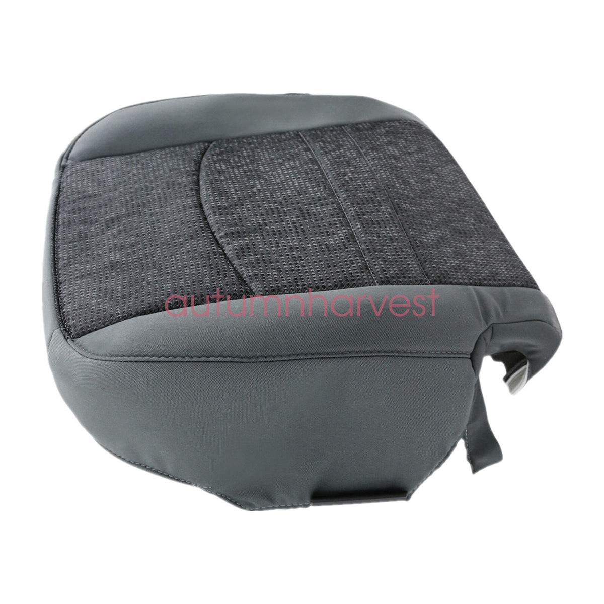 For 2013 2014-2017 2018 Dodge Ram Big Horn Driver Fabric Seat Cover Gray & Foam