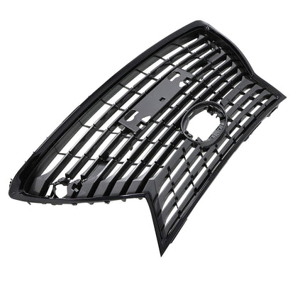 Front Grille+Trim Molding Chrome Fit 2018-2021 Lexus NX300h Hybrid Fit Bule LOGO