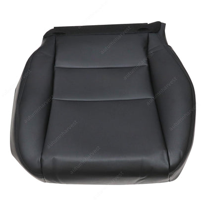 Replacement For 04-08 Acura TSX 4-Door Passenger Bottom Leather Seat Cover Black