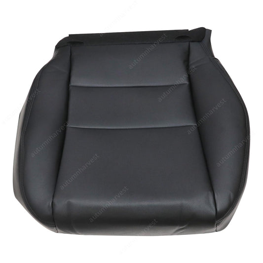 Replacement For 04-08 Acura TSX 4-Door Passenger Bottom Leather Seat Cover Black