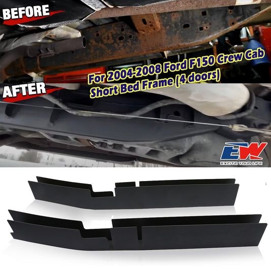 New Mid Frame Rail Rust Repair Kit Fits Ford F150 Super Crew Cab 4 Doors 2004-08