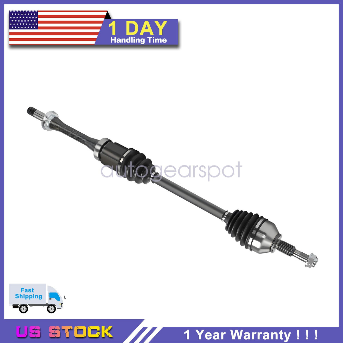 Front Right CV Axle Assembly Fit Ford Fusion 2013 2014 2015-2020 L4 2.0L L4 2.5L