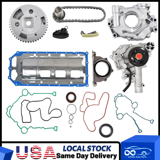 New Timing Chain Kit Oil Pump Water Pump For 09-15 Dodge Ram 5.7L Hemi V8 Engine