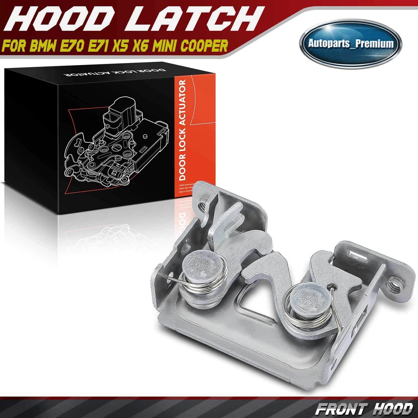 New Front hood latch 51232753419 Fits For Mini Cooper Countryman R60 2011-2016