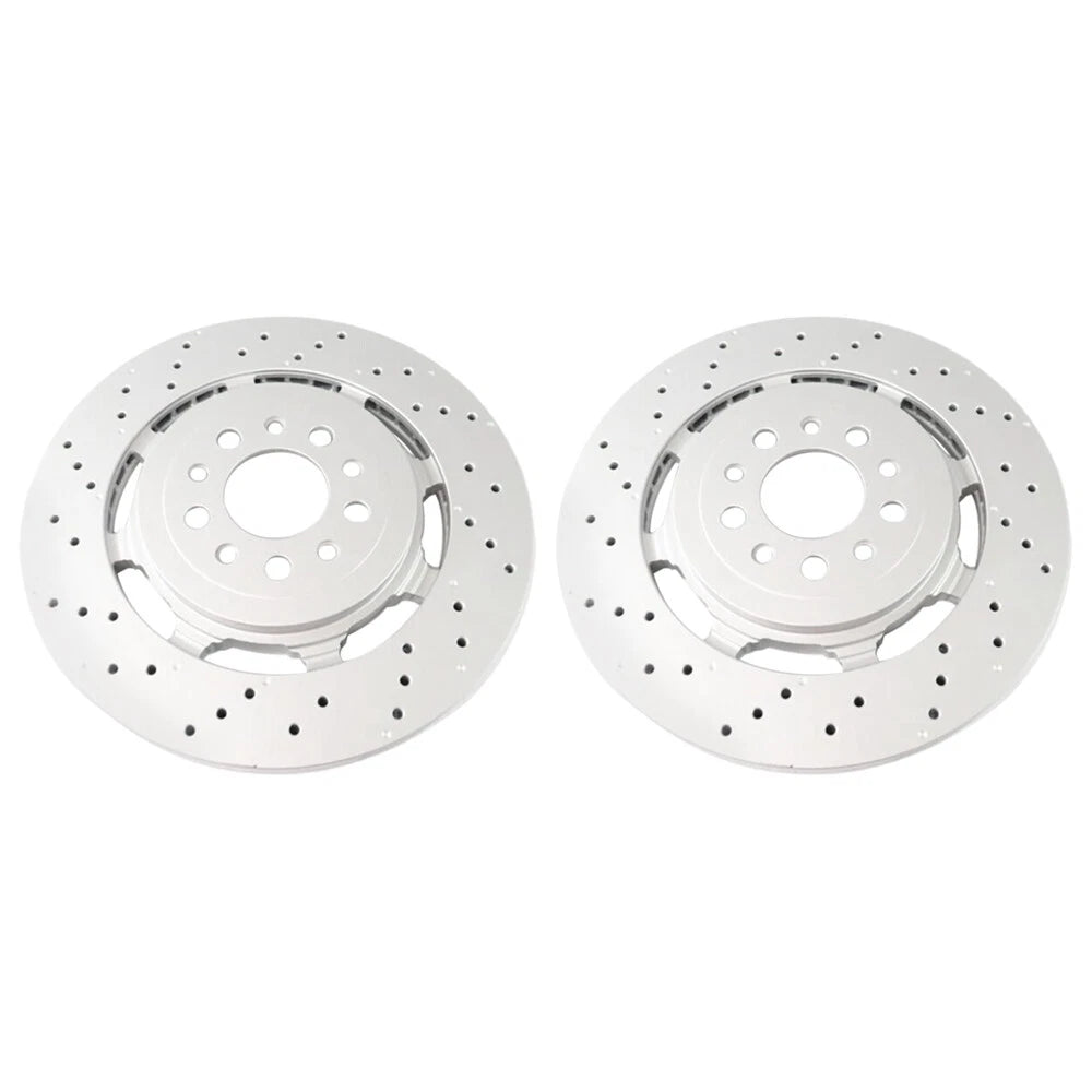 Front Brake Rotors Fit For 2017-2021 Alfa Romeo Giulia Stelvio Quadrifoglio