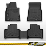 TPE All-Weather Floor Mats Liner Set of 3 For 2022 2023 2024 2025 Genesis GV70