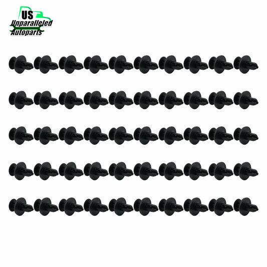50Pcs Bumper Fender Liner Push Clips Fits 2013-2023 Subaru BRZ