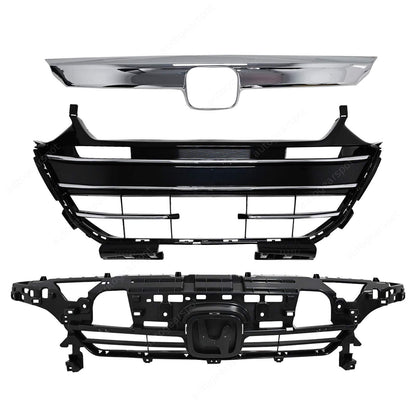 New Front Bumper Grille Cover Factory Style For 2021-2022 Honda Accord 3PCS