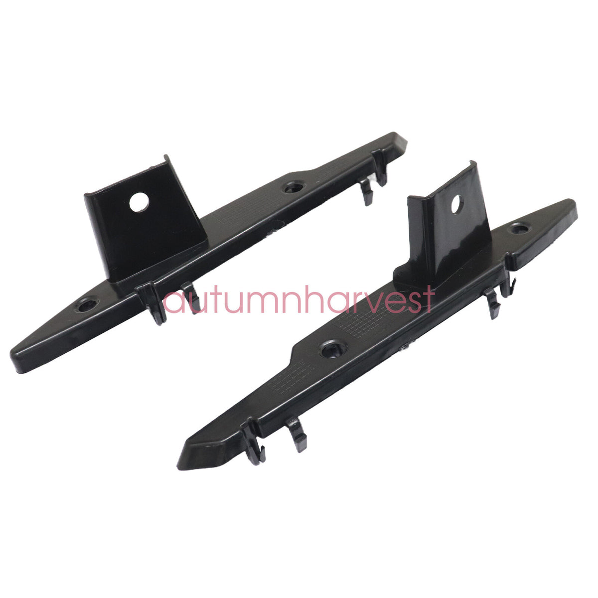 Set of 2 Bumper Face Bar Brackets Retainer Mounting Braces Lower For 2018 BMW X3