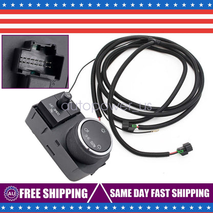 Headlight Fog Light Switch For Chevy Silverado Tahoe GMC Sierra Yukon 25858705