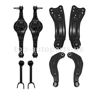 For Ford Edge 2011 2012-2015 Rear Upper & Lower Control Arms W/ Ball Joints