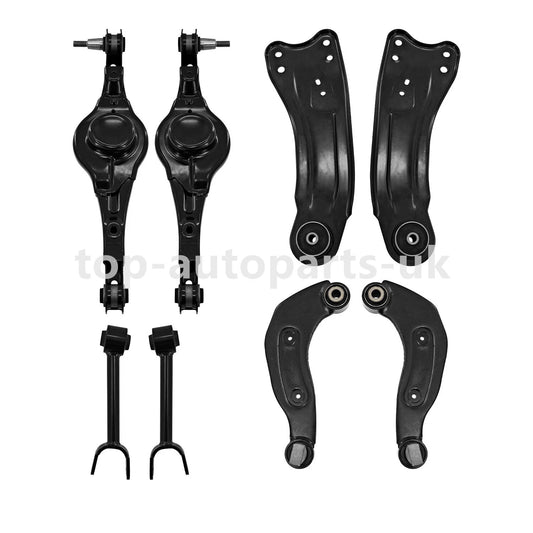 For Ford Edge 2011 2012-2015 Rear Upper & Lower Control Arms W/ Ball Joints