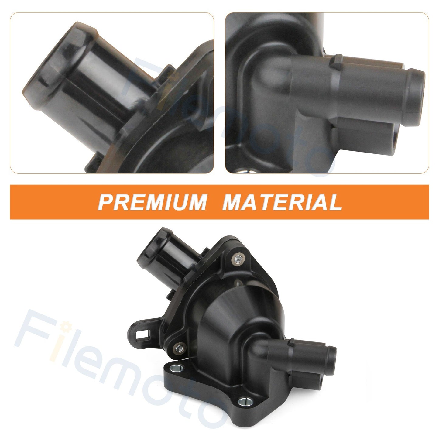 Fit 02-06 Honda Civic CR-V Acura RSX Engine Coolant Thermostat Housing Assembly
